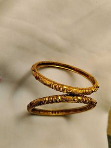 Gold Plated Bangle Set