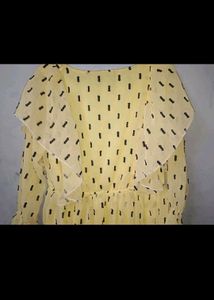 Chiffon Polka Dot Dress