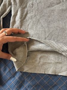 Ribbed Long Sleeve Top