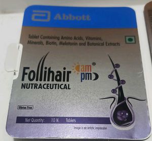 Follihair AM, PM Nutraceutical Tablets