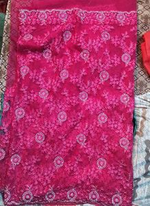 Pink Embroidered Blouse