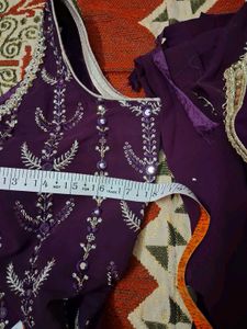 Beautiful New Heavy Party Wear Afghani Dress