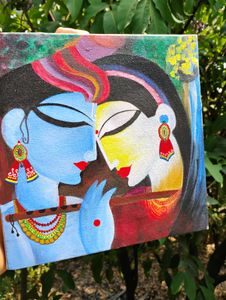 Acrylic Painting On Canvas - ❤️