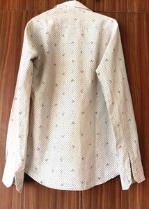WHITE CASUAL SHIRT FOR MEN