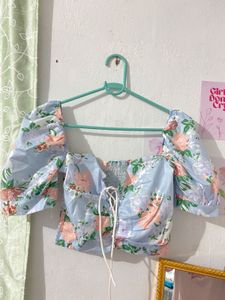 Fairycore Puff Sleeve Top