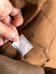 Korean Brown Blazer Jacket With Shoulder Pads
