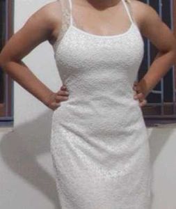Gorgeous😍white Midi Dress