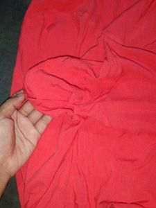 Red Spaghetti Strap Romper