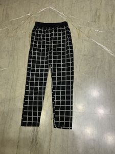 Checkered Casual Pants