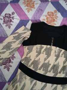 Patterned Casual Dress