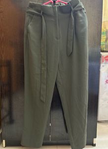 Olive Coloured Trouser From H&M