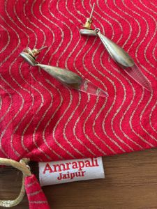 Amrapali Silver flower bud Earrings