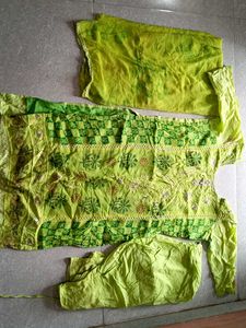 Green Kurta Set