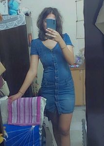 ONLY Denim Bodycon Dress