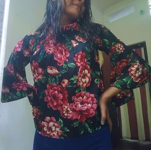 Flowery top