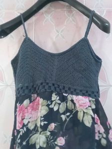 Really Pretty Long Floral Dress