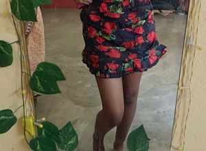Floral Print Mini Dress