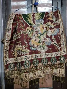 Floral Tapestry Throw Stole