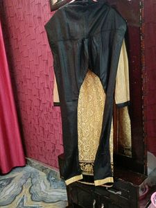 Heavy Embroidery Stone Work With Latkan