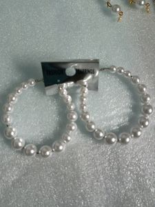 Pearl Round Earing
