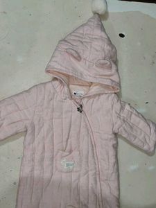 Cute Pink Baby Romper