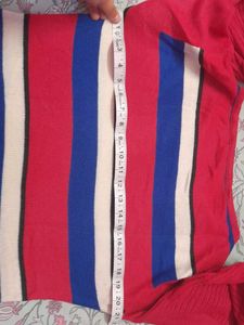 Striped Knit Sweater