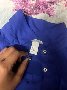 Blue Button-Down Shirt