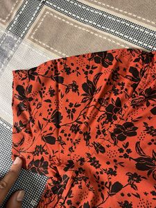Floral Print Short Sleeve Shirt