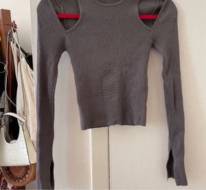 Charcoal Grey Top