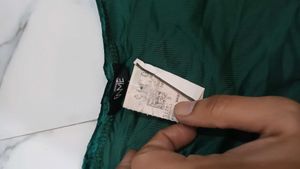 Emerald Velvet Wrap Dress