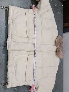 Faux Fur Collar Puffer Jacket