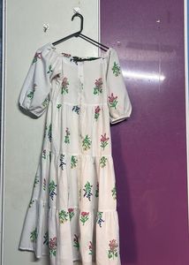 Floral Print Casual Dress