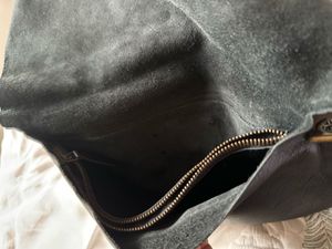 genuine Italian Leather designer Black Bag