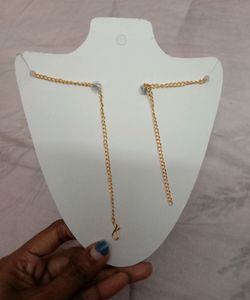 Stone Necklave With Ear Ring