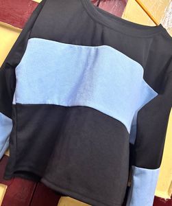 Color Block Long Sleeve Top