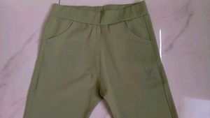 Solid Track Pant Or Jeggings