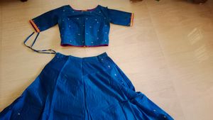 Blue Blouse And Ghaghra