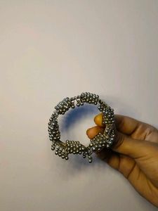 Aesthetic Silver Bracelet 🌊✨