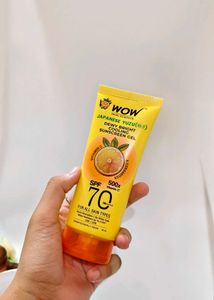 Wow Yuzu Sunscreen Gel - 80ML