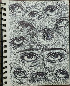 I am More Than The Eyes Who Flee- Original Art