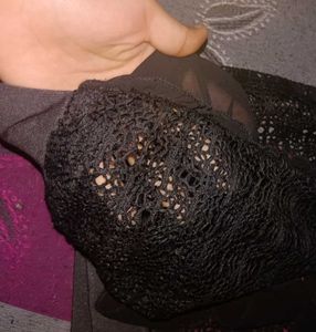 Black Netted Top