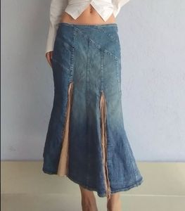 Ocean Drift Denim Skirt