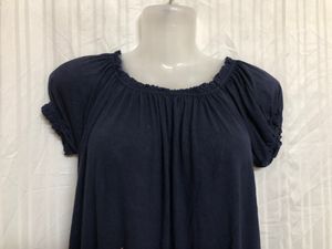 Blue Short Sleeve Top