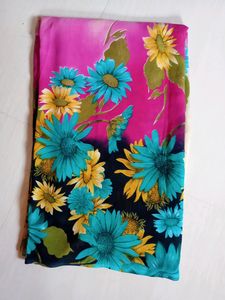 Beautiful multicolour saree