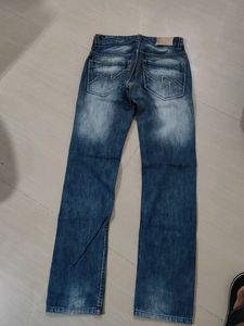 Stylish Faded Blue Denim Jeans for Men