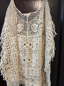 Crochet Fringe Tank Top