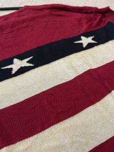 Striped Star Top