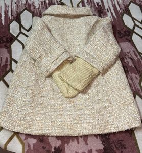 Cute Girl&#39;s Tweed Jacket