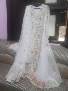 Partywear Embroidery Gown