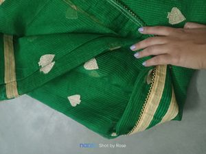 Green Saree